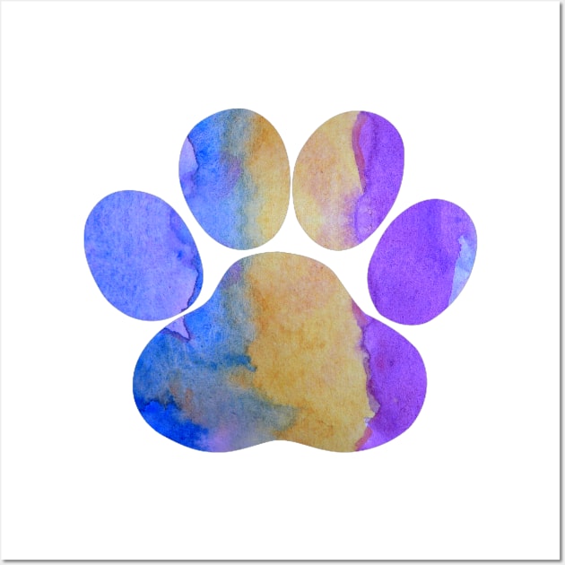 Dog Paw Wall Art by BittenByErmines